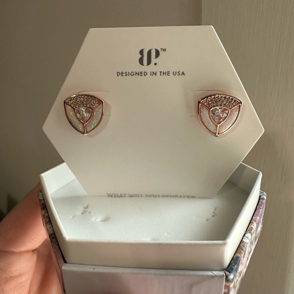 October 2025 Earrings by BP-The Shape of Strength